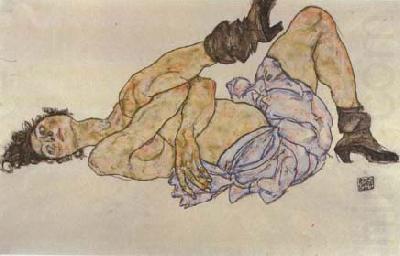 Reclining Female Nude (mk12), Egon Schiele